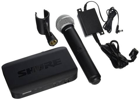Shure BLX24/PG58-H9 Wireless Vocal System w/PG58 Handheld Mic, H9 (Open Box)