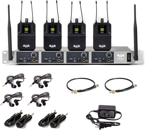 CAD Audio GXLIEM4 Frequency Agile Wireless In Ear Monitor System