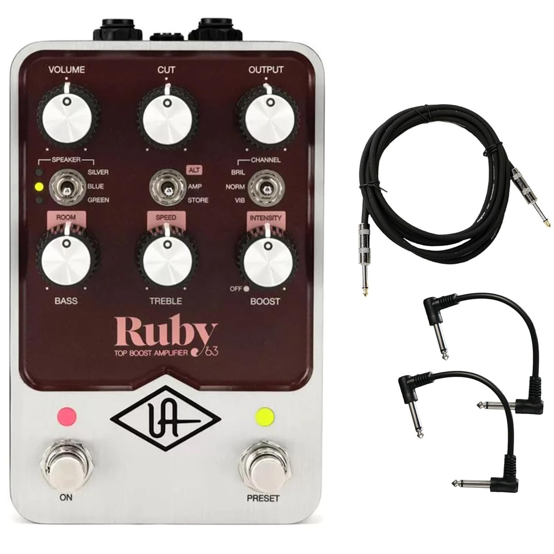 Universal Audio UAFX Ruby '63 Top Boost Amplifier Pedal