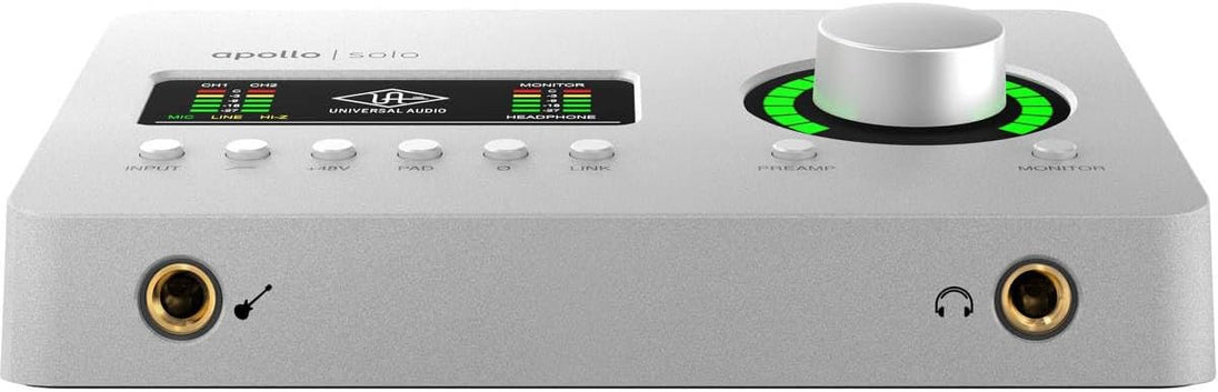 Universal Audio APLS-HE Apollo Solo Recording Interface. Heritage Edit