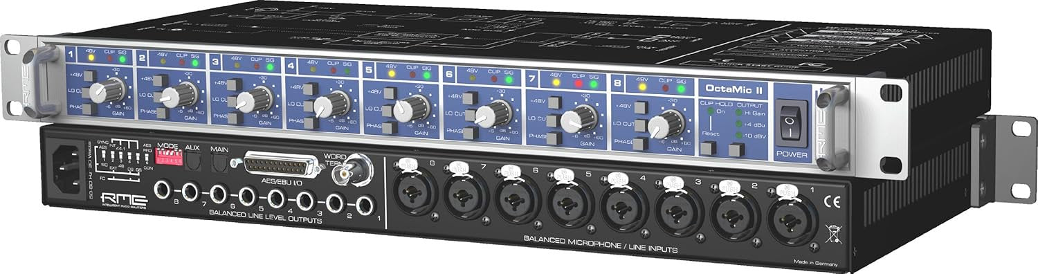 RME OctaMic II 8-Channel Mic Preamp & AD Converter