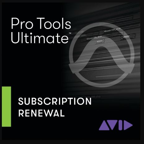 Pro Tools ¦ ULTIMATE 1-Year Subscription RENEWAL - DOWNLOAD