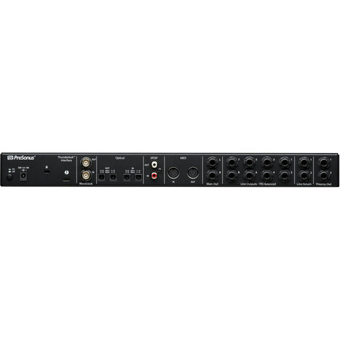 PreSonus Quantum 2626: 26x26 Thunderbolt 3 Ultralow-Latency Audio Interface