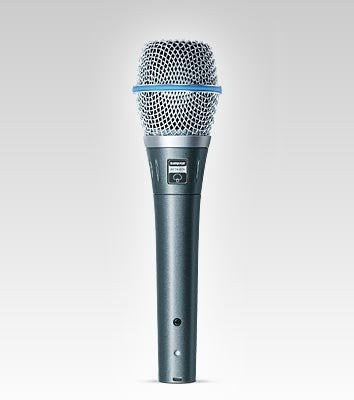 Shure BETA 87A Supercardioid Condenser Microphone for Handheld Vocal Applications