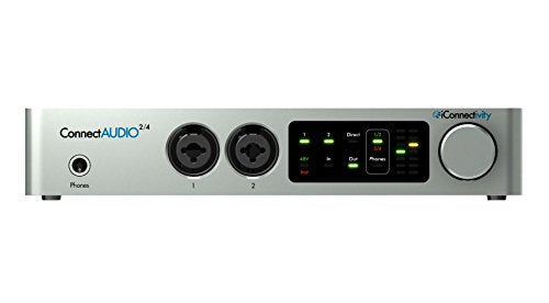 iConnectivity ConnectAUDIO2/4 Touch Controlled 2-Input 4-Output Audio &amp; MIDI Interface (caudio-24)