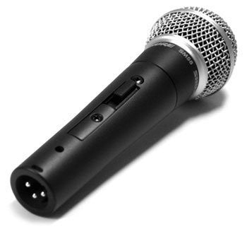 Shure SM58s Cardioid Dynamic microphone, On-Off Switch