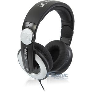 Sennheiser HD 205-II Studio Grade DJ Headphones (Black/Grey) (Refurb)