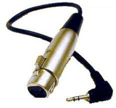 Shure RP325 3-Pin XLR Female to Stereo Mini Male Cable, 10'