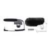 Sennheiser MKE400 Compact Shotgun Microphone Camera Mountable BUNDLE and MZW400 Windscreen Bundle