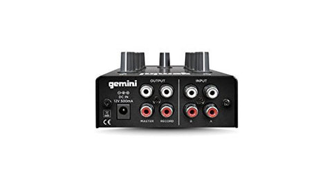 Gemini MM1 6.5?, 2-channel stereo mixer (Refurb)