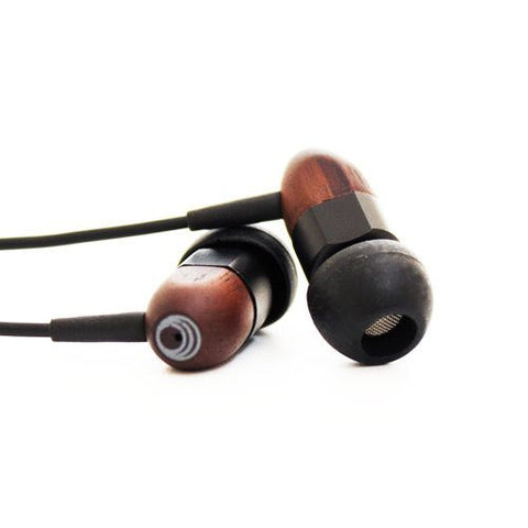 thinksound ts02-blkchoc 8mm Passive Noise Isolating Wooden Headphone with Award Winning Warm and Balanced Sound (Black/Chocolate)