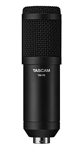 Tascam Dynamic Microphone for Professional Podcasting and Live Streaming (TM-70)