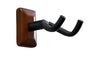 Gator Cases GFW-GTR-HNGRMHG Frameworks Wall Mounted Guitar Hanger with Mahogany Mounting Plate