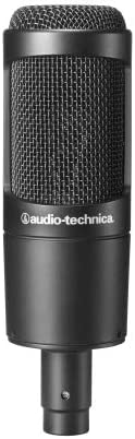 Audio-Technica AT2035 Microphone Podcast Recording bundle with Gooseneck Pop Filter, Boom Arm and XLR Cable (Refurb)
