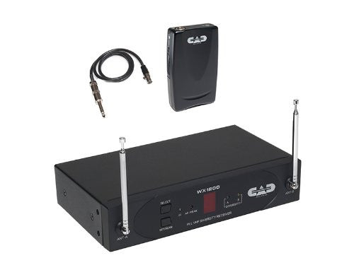 CAD WX1600 UHF Wireless Cardioid Dynamic Handheld Microphone System (Refurb)