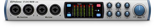 PreSonus Studio 1810 18x8, 192 kHz, USB 2.0 Audio Interface