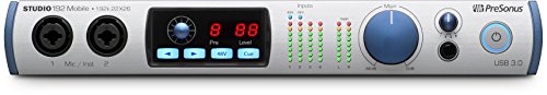 PreSonus Studio 192 Mobile 22x26 USB 3.0 Audio Interface and Studio Command Center