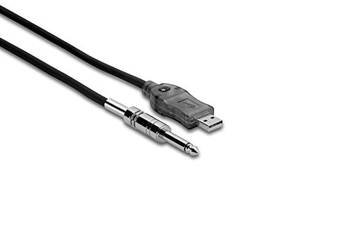 HOSA USQ-110 1/4 IN USB GUITAR CABLE