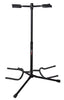 Gator Frameworks Adjustable Double Guitar Stand Holds Two Electric or Acoustic Guitars (GFW-GTR-2000)