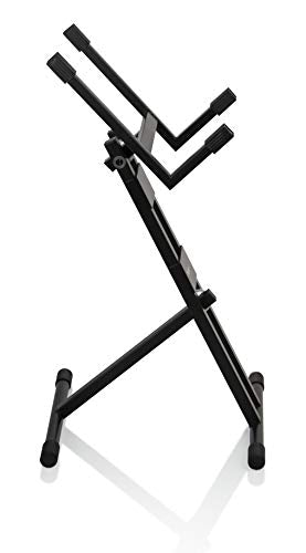 Gator Frameworks High Profile Guitar Amp Stand; Perfect for Digital Modelers, Head Units and Combos (GFWGTRAMP200)