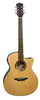 Luna WABI SABI Grand Concert Solid Top Acoustic/Electric Guitar