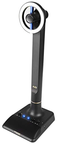 Marantz Professional AVS Self Contained Audio Video Streamer with USB-C Connectivity, Full HD Webcam, USB Condenser Microphone, Dimmable LED Light Ring and Internal USB Hub