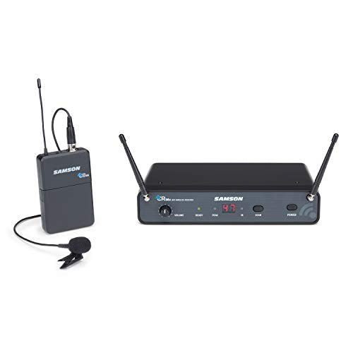 Samson Technologies Concert 88x Presentation Wireless System with LM5 Lavalier Microphone (K Band) (SWC88XBLM5-K)