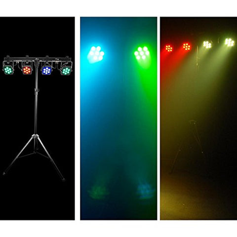 Chauvet DJ 4BAR Tri US Pack and Go LED Lighting