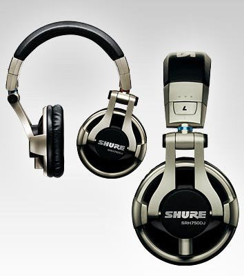 Shure SRH750 DJ Headphones (Black)