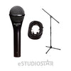 OM3 Dynamic Vocal Mic with 20ft XLR Cable and Stand
