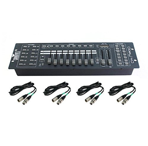 Chauvet OBEY40 Obey 40 DMX-512 Universal LED Light Controller w/ 10' &amp; 25' Cables (Refurb)