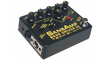 Tech 21 SansAmp Bass Driver DI - Pre-Amp & DI for Bass (Refurb)