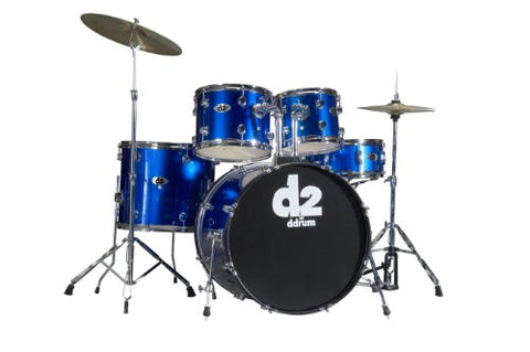 DDrum D2 Drum Set 5pc - Police Blue