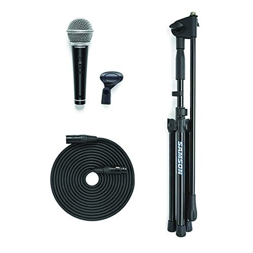 Samson VP10X w/Mic Stand+R21S Microphone +cable+clip  Bundle