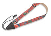 Levy's Leathers Cork Ukulele and Classical Guitar Strap; Folk Instruments Series - Paisley (MX23-004)