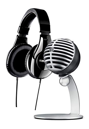 Shure Mobile Recording Kit, Grey, Black, Podcast (MV5/A-240 BNDL)