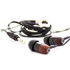 thinksound ts02-blkchoc 8mm Passive Noise Isolating Wooden Headphone with Award Winning Warm and Balanced Sound (Black/Chocolate) (Refurb)