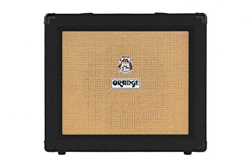 Orange Crush 35 CRUSH35RT Watt Guitar Amp Combo, with built in reverb and tuner 35 Watts Solid State W/ 10" Speaker and Effects Loop, black (Refurb)