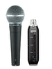 Shure SM58-X2U Cardioid Dynamic Microphone with X2U XLR-to-USB Signal Adapter