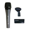 Sennheiser E 835 Dynamic Vocal Microphone Stand Cable Pouch Bundle