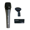 Sennheiser E 835 Dynamic Vocal Microphone Stand Cable Pouch Bundle