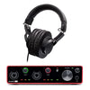 Scarlett 4i4 3rd Gen USB Audio Interface with ATH-M20x Headphones