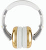 CAD The Sessions Professional Closed-Back Studio Headphones by CAD Audio, White with Gold (Refurb)