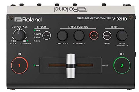 Roland Professional A/V Multi-Format Video Switcher (V-02HD)