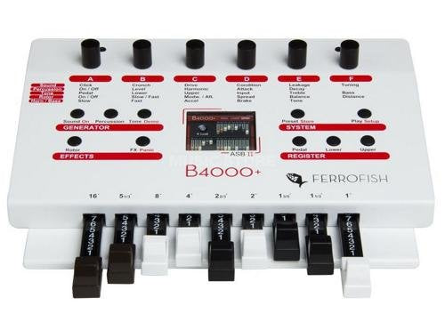 Ferrofish B4000+ -Channel Analog Multitrack Recorder, Organ Sound Module (Refurb)