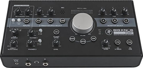 Mackie BIG KNOB STUDIO PLUS Monitor Controller and Interface with Software (Refurb)
