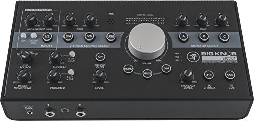 Mackie BIG KNOB STUDIO PLUS Monitor Controller and Interface with Software