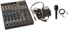 Mackie 802VLZ4, 8-channel Ultra Compact Mixer with Onyx Preamps bundled with mic and cable