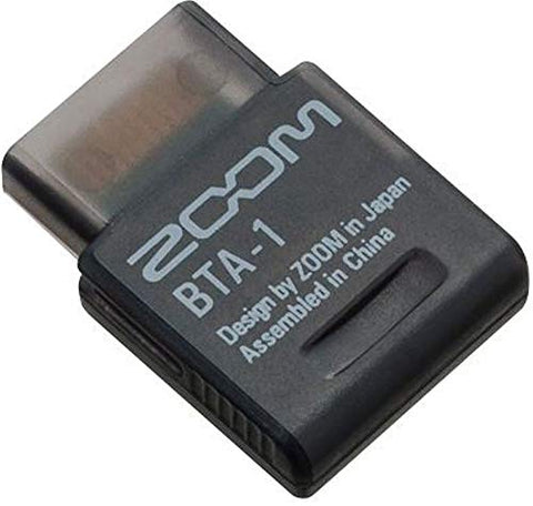 Zoom BTA-1 Bluetooth Adapter, Designed for H3-VR, L-20, L-20R, AR-48, and F6