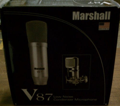 Marshall MEI V87 Low Noise large Gold Diaphragm Condenser Microphone (Refurb)